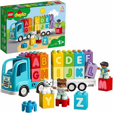LEGO 10915 DUPLO Mein erster ABC Lastwagen Lernspielzeug Buchstaben Kleinkinder