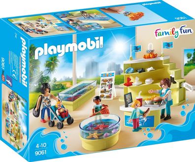 Playmobil Family Fun 9061 Aquarium-Shop Spielzeug Spielset 5 Figuren Ab 4 Jahren