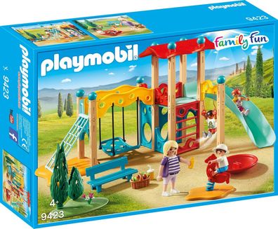 Playmobil Family Fun 9423 Großer Spielplatz Spiel Spielzeug Spielset Ab 4 Jahren