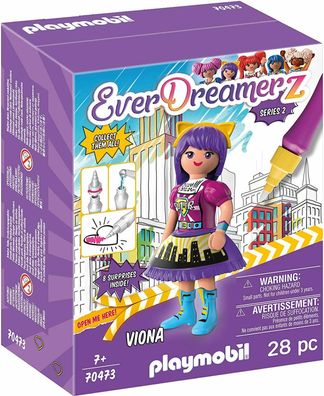 Playmobil EverDreamerz 70473 Viona Series 2 Spielzeug 28 Teile ab 7 Jahren