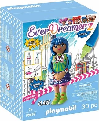 Playmobil EverDreamerz 70477 Clare Series 2 Spielzeug 30 Teile ab 7 Jahren