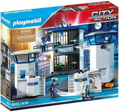 Playmobil City Action 6872 Polizeistation Gefängnis Spielzeug Kinder 256 Teile