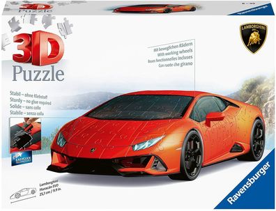 Ravensburger 11238 3D Puzzle Lamborghini Huracán EVO 108 Teile ab 8 Jahre