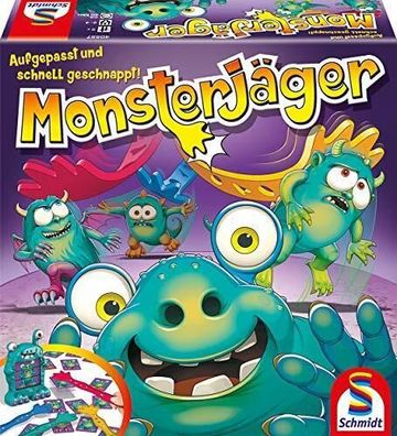 Schmidt Spiele 40557 Monsterjäger Aktionsspiel Gesellschaftsspiel Familienspiel