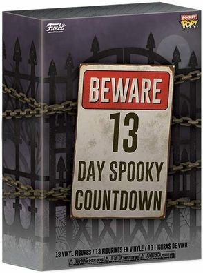 Funko 48114 Beware 13 Day Spooky Countdown Halloween Kalender Sammelfiguren