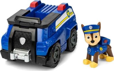 PAW Patrol 6061799 Polizei Fahrzeug Auto Chase Hund Figur Kinder Spielzeug 20 cm