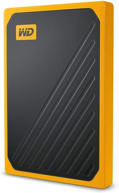 WD My Passport Go Portable 1 TB SSD 6,35 cm 2,5 Zoll USB 3.0 schwarz orange