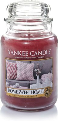 Yankee Candle Home Sweet Home Große Kerze im Glas Paraffinwachs Duftkerze 623 g