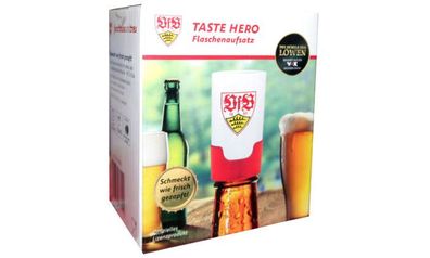 VfB Stuttgart Bier-Aufbereiter passend für Glas- PET-Flaschen von Taste Hero NEU