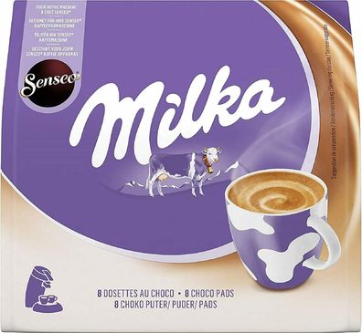 Senseo Milka Kakao Pads 10 x 8 Getränke Kakaogetränk Pad-Maschine 10er Pack