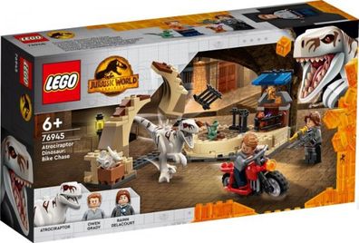 LEGO Jurassic World Set 76945 Atrociraptor Motorradverfolgungsjagd