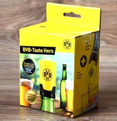 BVB Bier Aufbereiter passend für Glas PET-Flaschen Borussia Taste Hero NEU