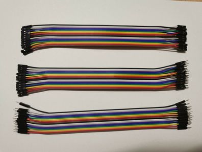 20Pin Jumper Wire Kabel Arduino Raspberry Pi Steckbrücken Steckbrett