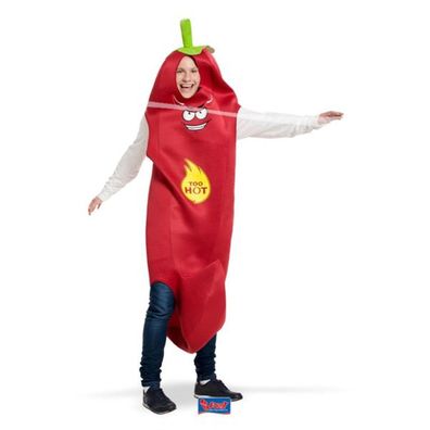 Hot Pepper Kostüm rot One Size