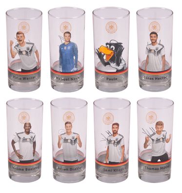 Original DFB Sammelglas 2018 Fußball Deutschland Trinkglas Bierglas Saftglas