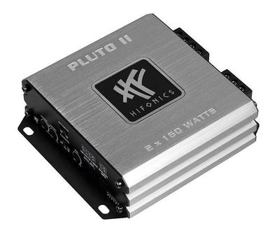 Hifonics Endstufe PLUTO 2 kompakter Auto Verstärker PKW 2-Kanal 640 Watt Micro