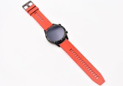 Huawei Watch GT 2 schwarz 46mm mit Sportarmband Orange