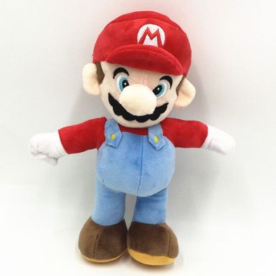 25cm Mario Plüschtier Super Mario Plüschpuppe Mario Brothers Kinder Geschenk Rot