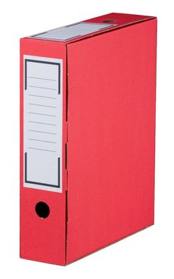 1400 x SBP-ARCHIV-ABLAGEBOX, 315x76x260mm, wiederverschließbar, rot