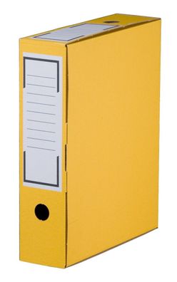 100 x SBP-ARCHIV-ABLAGEBOX, 315x76x260mm, wiederverschließbar, gelb