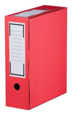1400 x SBP-ARCHIV-ABLAGEBOX, 315x96x260mm, wiederverschließbar, rot