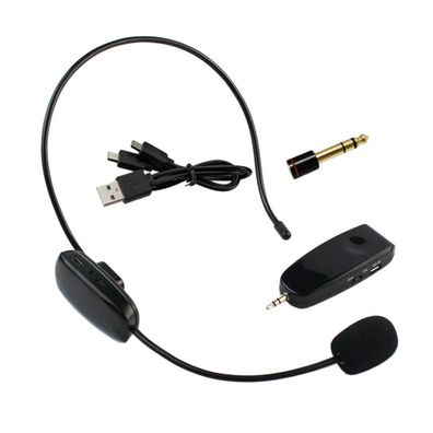 Drahtloses Mikrofon Headset Mikrofon Uhf Sender Und Empfaenger Usb Kabeladapter