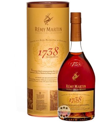 Rémy Martin 1738 Cognac Accord Royal (, 0,7 Liter) (40 % Vol., hide)