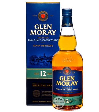 Glen Moray 12 Jahre Single Malt Whisky (, 0,7 Liter) (40 % Vol., hide)