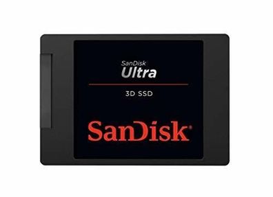 SanDisk Ultra 3D SSD 500GB Interne Festplatte Laptop Computer Gaming schwarz