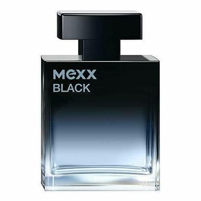 Mexx Black Man Eau De Parfum langanhaltender Herrenduft Holzig Maskulin 50ml