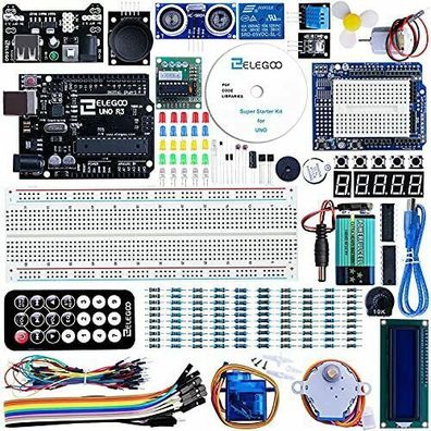 ELEGOO UNO R3 Starter Kit Kompatibel mit Arduino IDE Projekt Einsteigerset