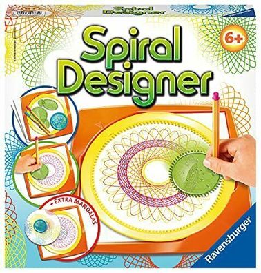 Ravensburger 29774 Spiral Designer Kinder Kreatives Zeichen Set Mandalas Malen
