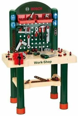 Theo Klein 8461 Bosch 82 Teile Workshop Werkbank Kinder Spielzeug Werkzeug