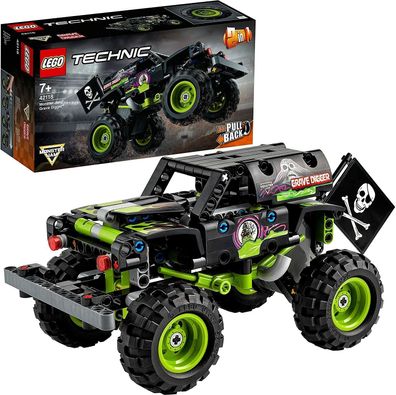 LEGO 42118 Technic Monster Jam Grave Digger Truck Spielzeugauto 212 Teile Kinder