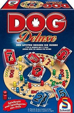 Schmidt Spiele 49274 Dog Deluxe Familienspiel Brettspiel Gesellschaftsspiel