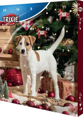 Trixie 9268 Hunde Adventskalender Weihnachtskalender Leckerlies 24 Überraschung