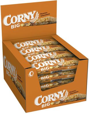 Corny Big Müsliriegel Schokoriegel Snack Erdnuss Schoko 24 Pack 24 x 50 g
