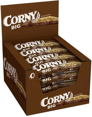 Corny Big Müsliriegel Schokoriegel Snack Schokolade Cerealien 24 Pack 24 x 50 g