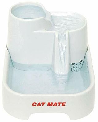 Cat Mate 2073125 Trinkbrunnen 2 l Haustierbedarf Katzen Hunde Trinkstation