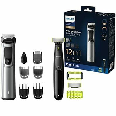 Philips Series 9000 Prestige Multigroom Stylingse OneBlade MG9710/90 Barttrimmer