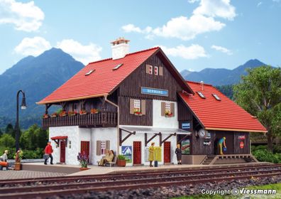 Vollmer 49050 Bahnhof Berwang - Spur H0 - Bausatz - Neu - OVP