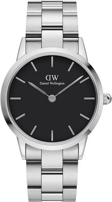 Daniel Wellington Iconic Link Silver Watch 36 mm DW00100204