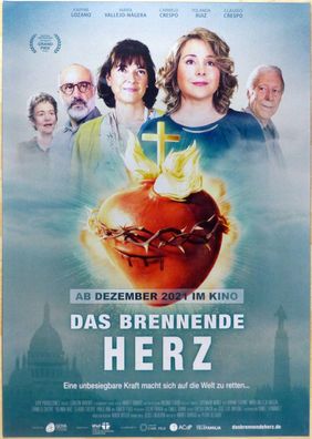Das brennende Herz - Original Kinoplakat A1 - Karyme Lozano - Filmposter