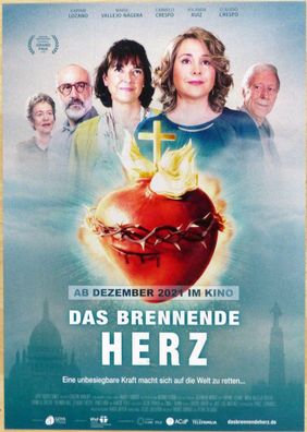 Das brennende Herz - Original Kinoplakat A3 - Karyme Lozano - Filmposter