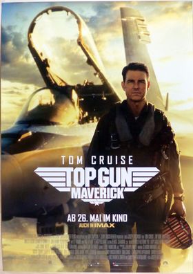Top Gun: Maverick - Original Kinoplakat A0 - Hauptmotiv - Tom Cruise - Filmposter