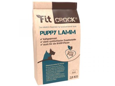 Fit-Crock Puppy Lamm Hundefutter 2 kg