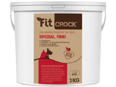 Fit-Crock Spezial Rind Hundefutter 3 kg