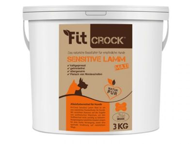 Fit-Crock Sensitive Lamm Maxi Hundefutter 3 kg