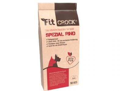 Fit-Crock Spezial Rind Hundefutter 10 kg