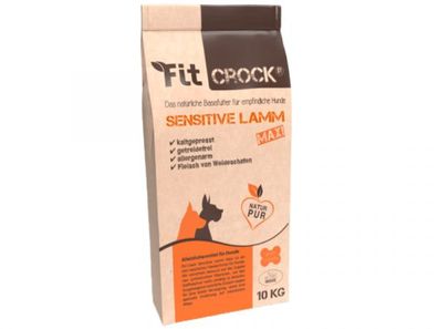 Fit-Crock Sensitive Lamm Maxi Hundefutter 10 kg